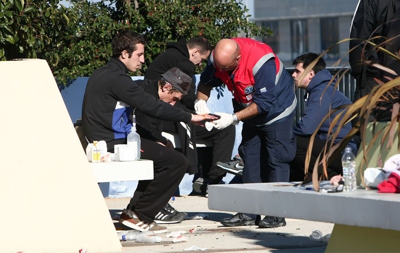 Συγκλονιστικές εικόνες από τα επεισόδια Σέρβων και Κροατών (photos)