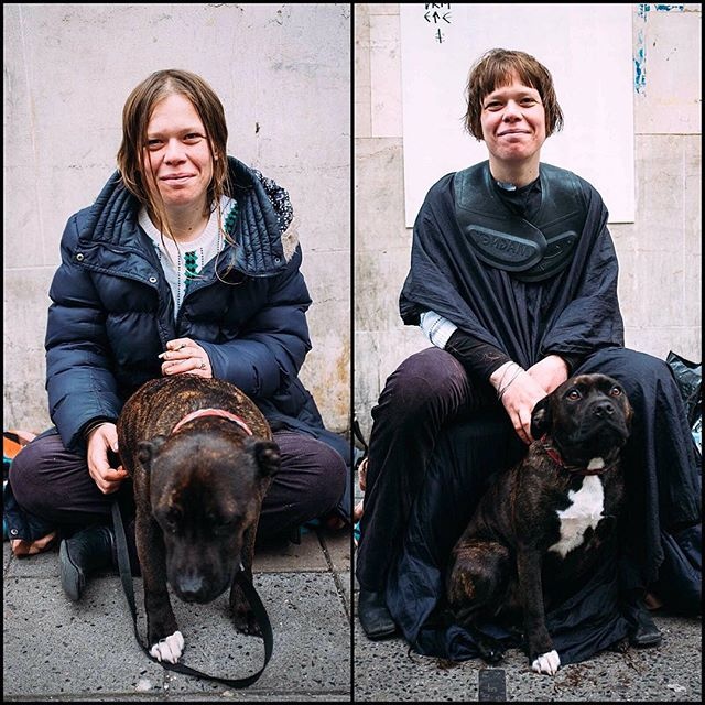 Ένας άνδρας στην Αγγλία προσφέρει δωρεάν κούρεμα σε άστεγους (photos)