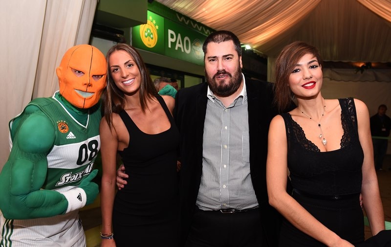 «Πράσινη» λάμψη στα εγκαίνια του PAO Shop (photos)