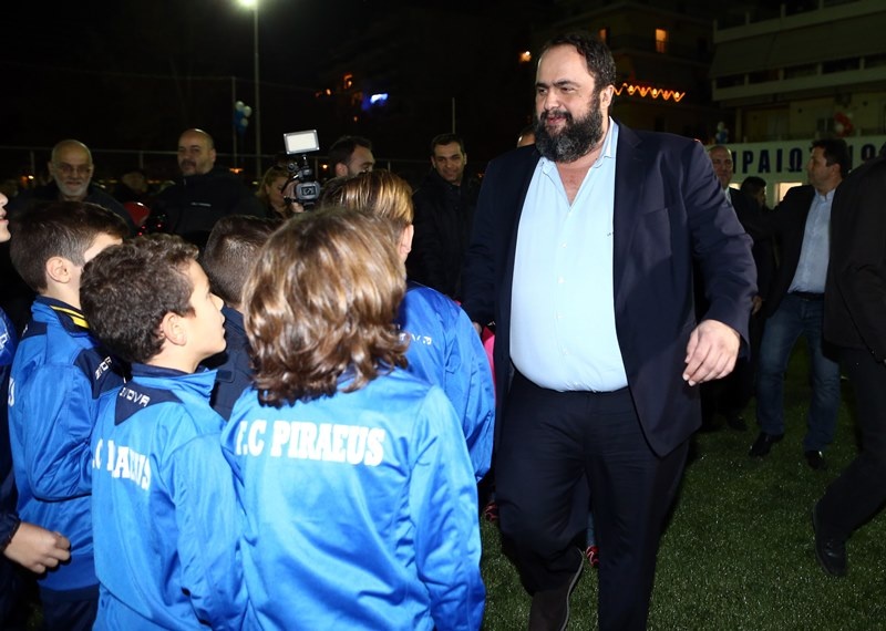 Ολυμπιακός: Εγκαίνια στο Δημοτικό Γήπεδο Καμινίων (photos)