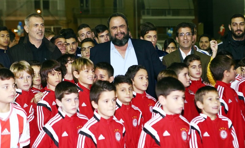 Ολυμπιακός: Εγκαίνια στο Δημοτικό Γήπεδο Καμινίων (photos)