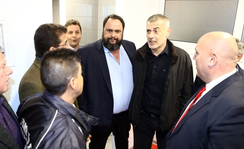 Ολυμπιακός: Εγκαίνια στο Δημοτικό Γήπεδο Καμινίων (photos)