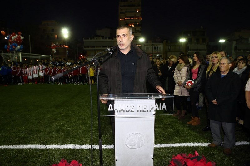 Ολυμπιακός: Εγκαίνια στο Δημοτικό Γήπεδο Καμινίων (photos)