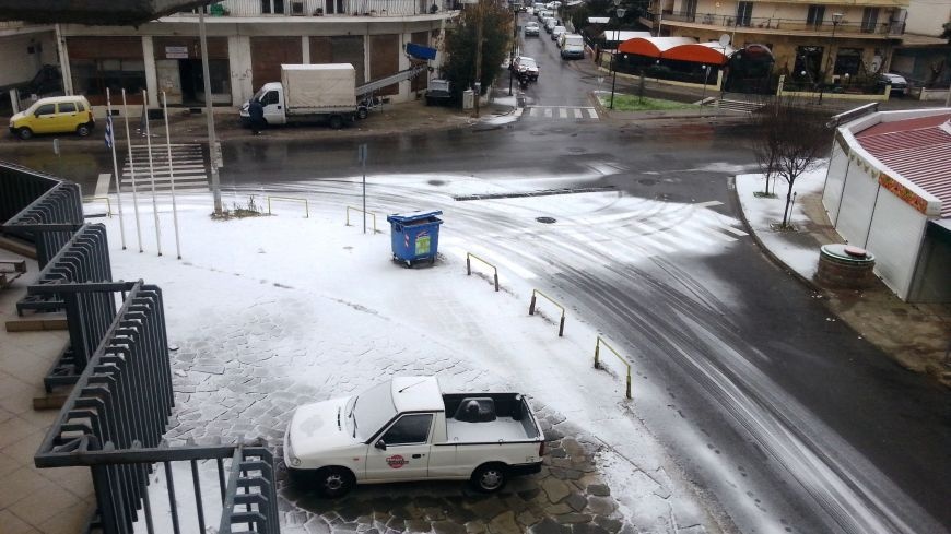 Με χιόνια το ματς στην Ξάνθη!