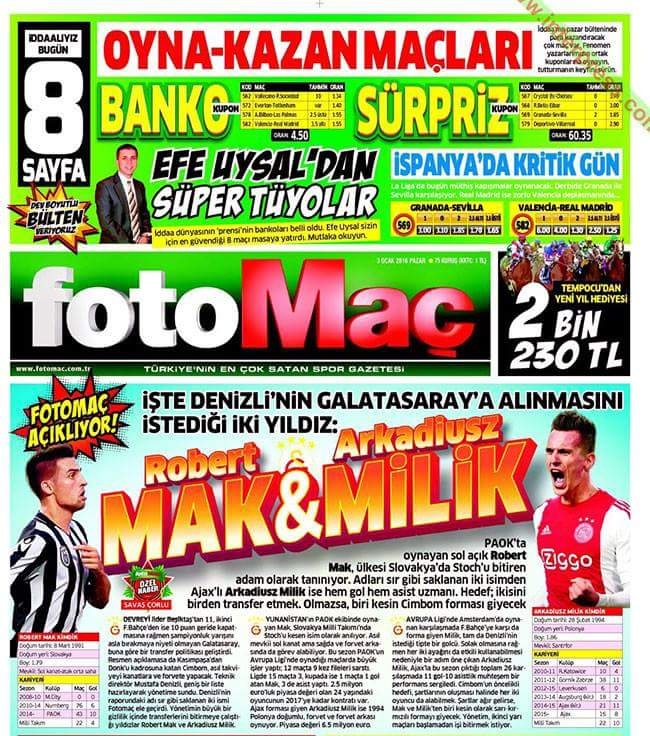 Η Γαλατασαράι θέλει Μακ!