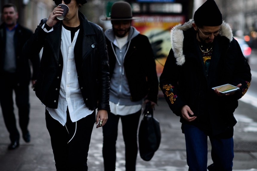 Ο παλμός του ανδρικού street style χτυπά στο Λονδίνο