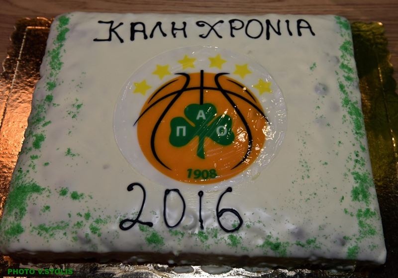 Παναθηναϊκός: Η κοπή της «πράσινης» πίτας (photos)