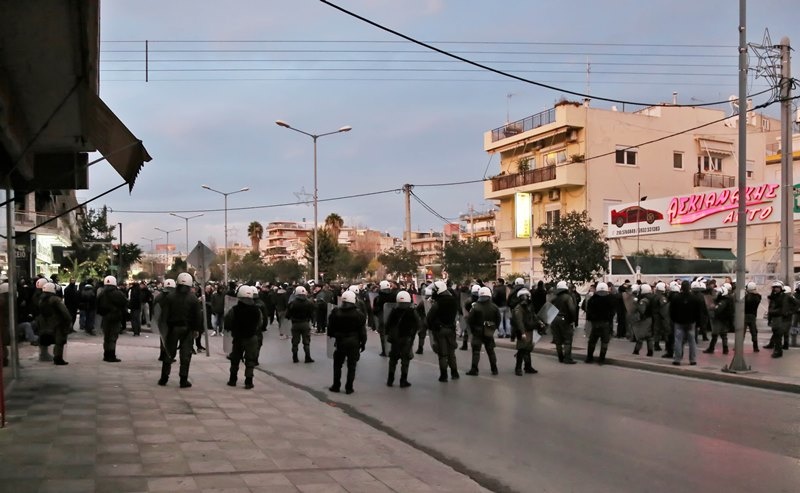 Ατρόμητος - Παναθηναϊκός: Πορεία των «πράσινων» οπαδών στο Περιστέρι (photos)