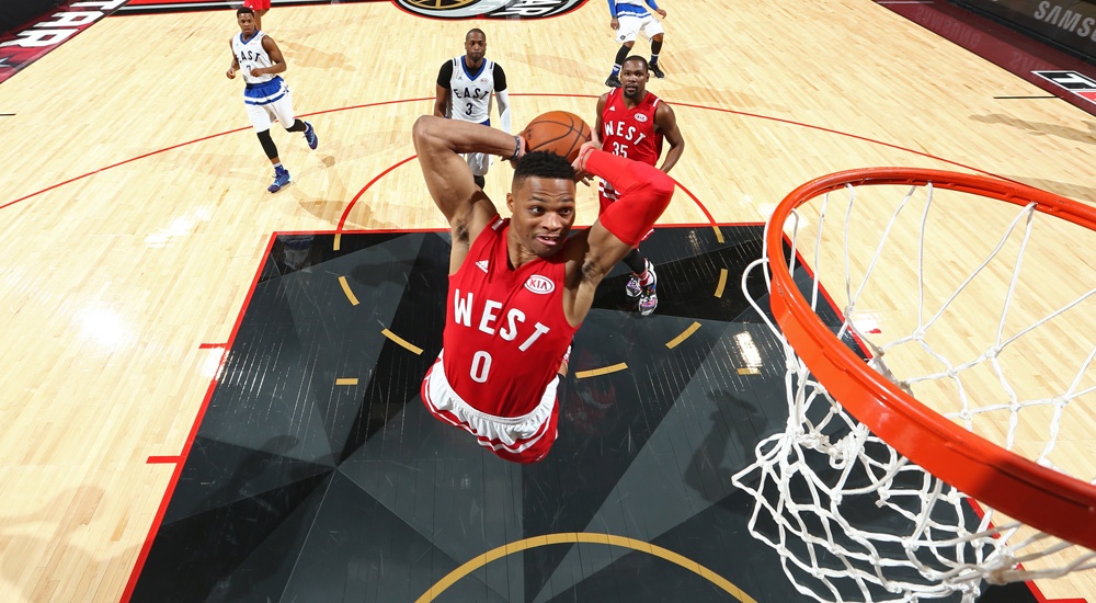 O Westbrook είναι το All-Star Game! (photos+videos)