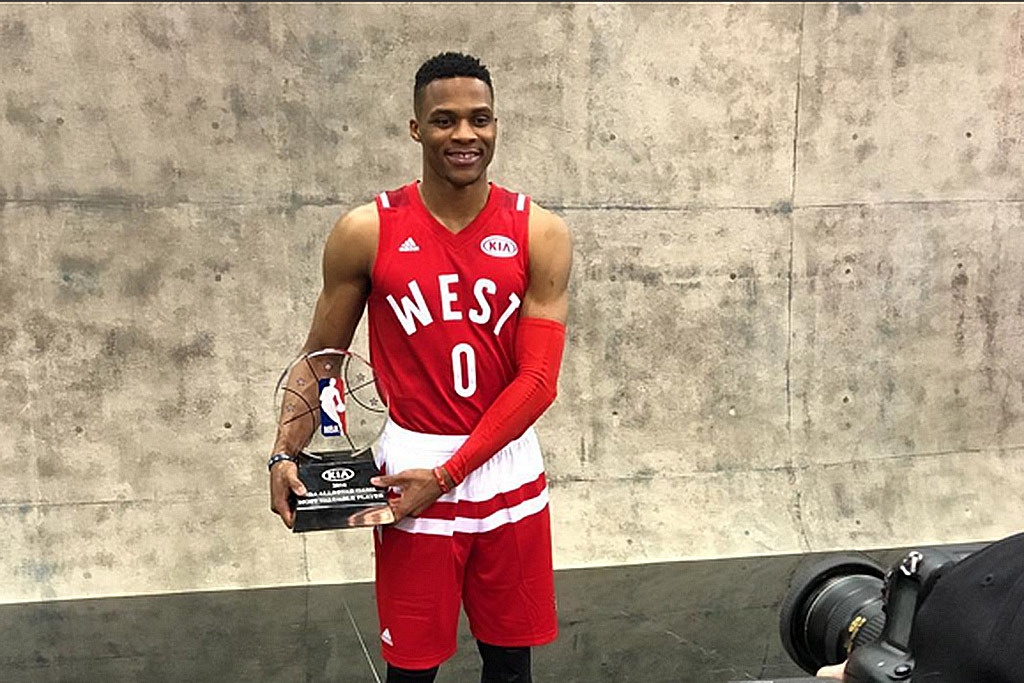 O Westbrook είναι το All-Star Game! (photos+videos)