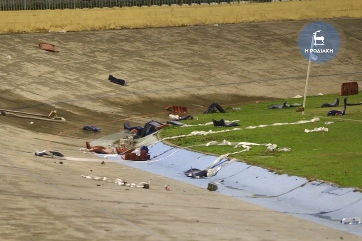 Απίστευτα επεισόδια στον τελικό της Ρόδου! (photos)