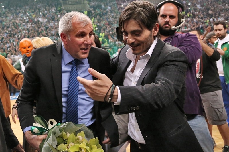 Ο «Βασιλιάς» Ζέλικο ξανά στο «σπίτι» του! (photos+videos)