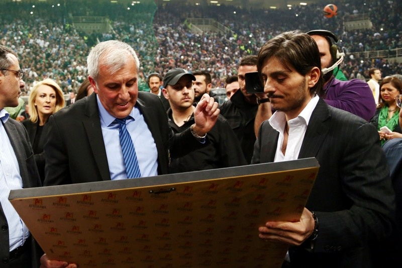 Ο «Βασιλιάς» Ζέλικο ξανά στο «σπίτι» του! (photos+videos)