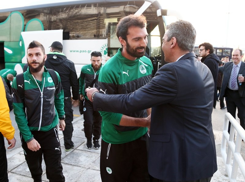 Παναθηναϊκός: Με Αλαφούζο στο ΟΑΚΑ (photos)