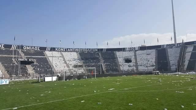 ΠΑΟΚ: Έτσι ξημέρωσε η Τούμπα (photos)