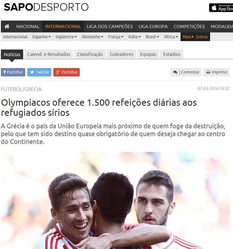 Ολυμπιακός: Σ’ όλον τον κόσμο η βοήθεια στους πρόσφυγες! (photos)