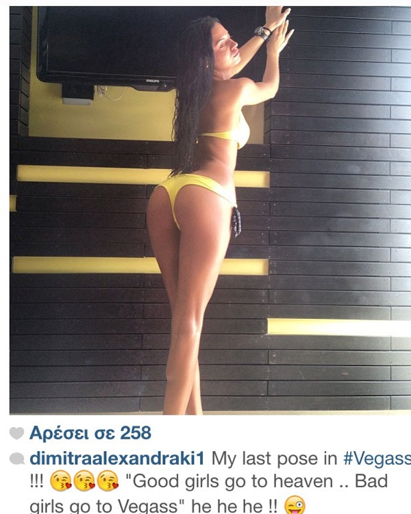 Η Ελληνίδα θεά που κόλασε το… Las Vegas (photos)