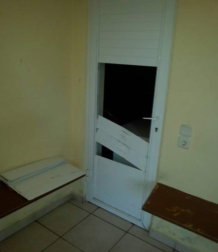 Χαμός στα αποδυτήρια!