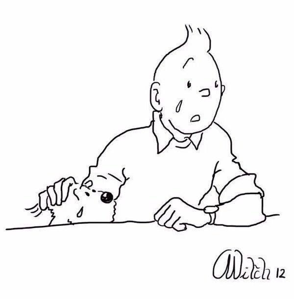 Βέλγιο Εκρήξεις: Γαλλία και… Τεντέν στο πλευρό του Βελγίου! (photos)