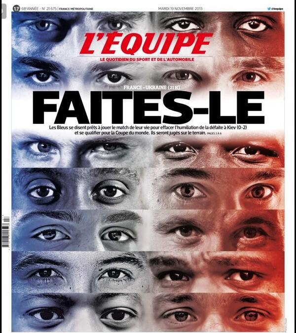 Όταν οι Γάλλοι έκαναν πρωτοσέλιδα, εμείς ήμασταν στα δέντρα!