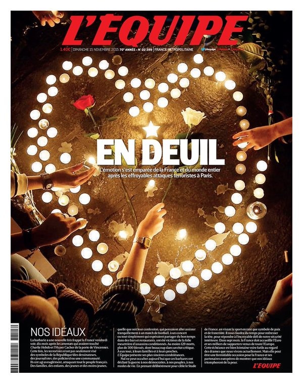 Όταν οι Γάλλοι έκαναν πρωτοσέλιδα, εμείς ήμασταν στα δέντρα!