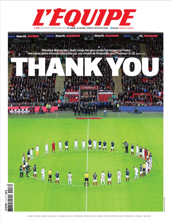 Όταν οι Γάλλοι έκαναν πρωτοσέλιδα, εμείς ήμασταν στα δέντρα!