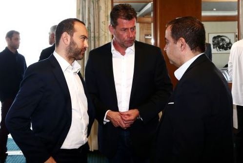 Συνάντηση Σκίμπε-προπονητών: Ποιοι πήγαν και τι είπαν (photos)