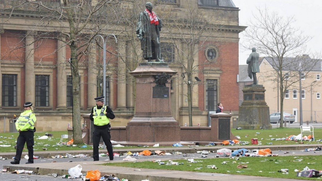 Καταστράφηκε το Μίντλεσμπρο από τους πανηγυρισμούς! (photos)