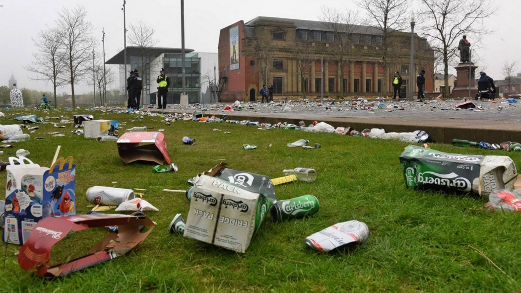 Καταστράφηκε το Μίντλεσμπρο από τους πανηγυρισμούς! (photos)