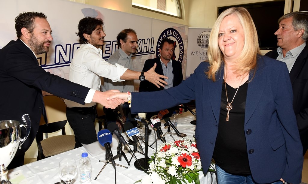 Καρέ καρέ η συνέντευξη Τύπου του Δ. Γιαννακόπουλου και της Σπάρτης (photos)