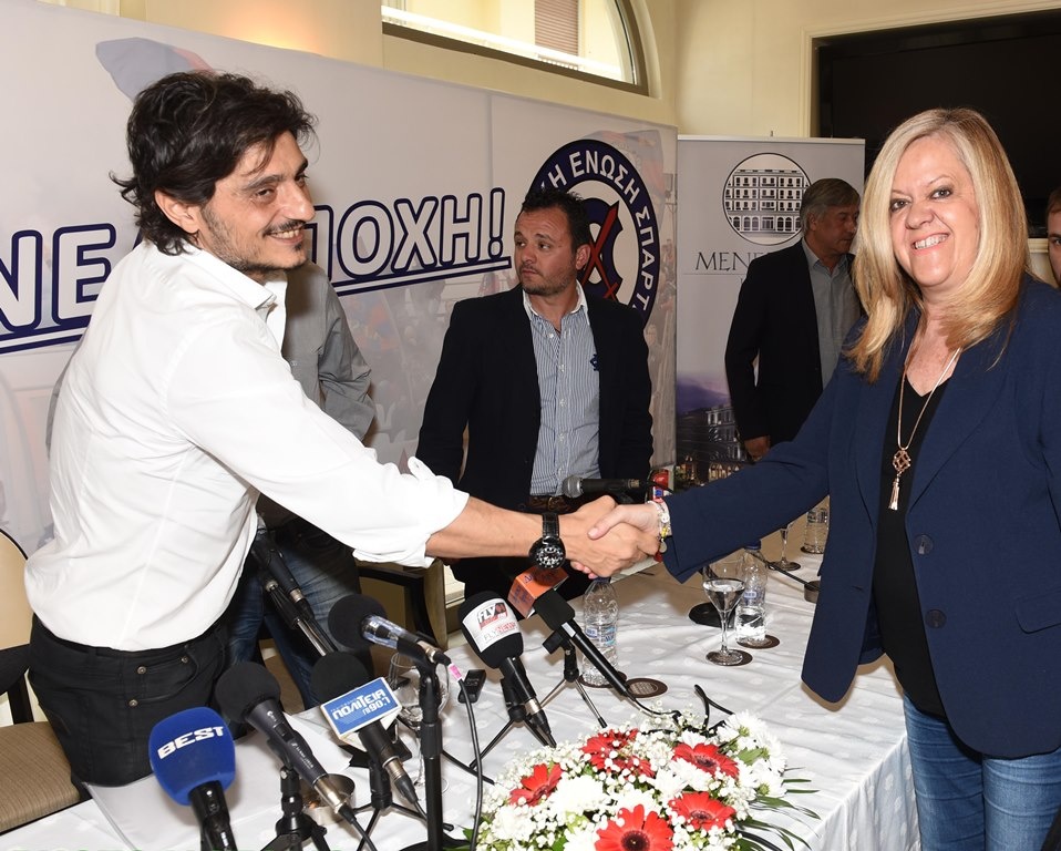 Καρέ καρέ η συνέντευξη Τύπου του Δ. Γιαννακόπουλου και της Σπάρτης (photos)