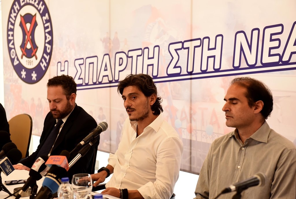 Καρέ καρέ η συνέντευξη Τύπου του Δ. Γιαννακόπουλου και της Σπάρτης (photos)