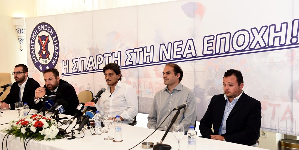 Καρέ καρέ η συνέντευξη Τύπου του Δ. Γιαννακόπουλου και της Σπάρτης (photos)