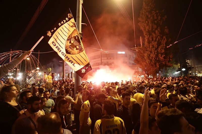 ΑΕΚ: «Κάηκε» η Νέα Φιλαδέλφεια! (photos)