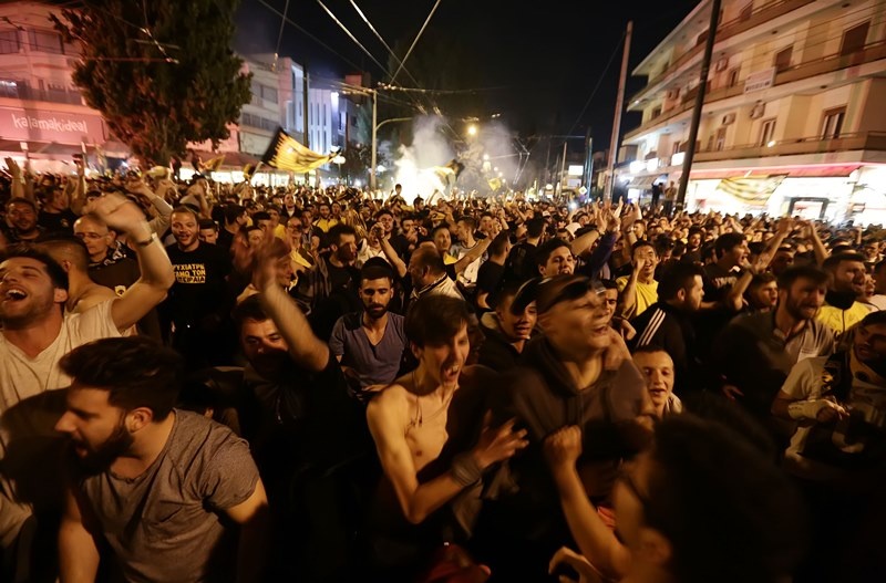 ΑΕΚ: «Κάηκε» η Νέα Φιλαδέλφεια! (photos)