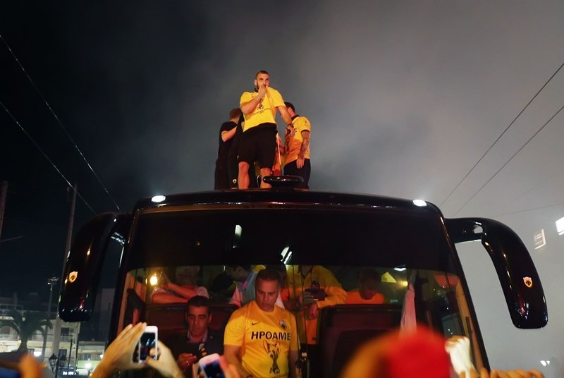 ΑΕΚ: «Κάηκε» η Νέα Φιλαδέλφεια! (photos)