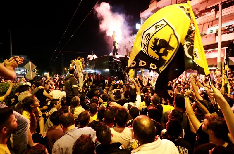 ΑΕΚ: «Κάηκε» η Νέα Φιλαδέλφεια! (photos)
