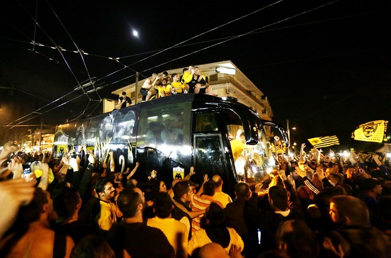 ΑΕΚ: «Κάηκε» η Νέα Φιλαδέλφεια! (photos)