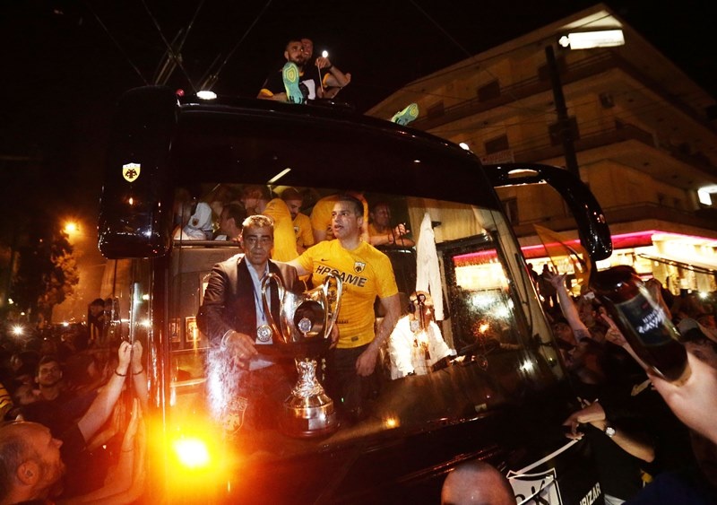 ΑΕΚ: «Κάηκε» η Νέα Φιλαδέλφεια! (photos)