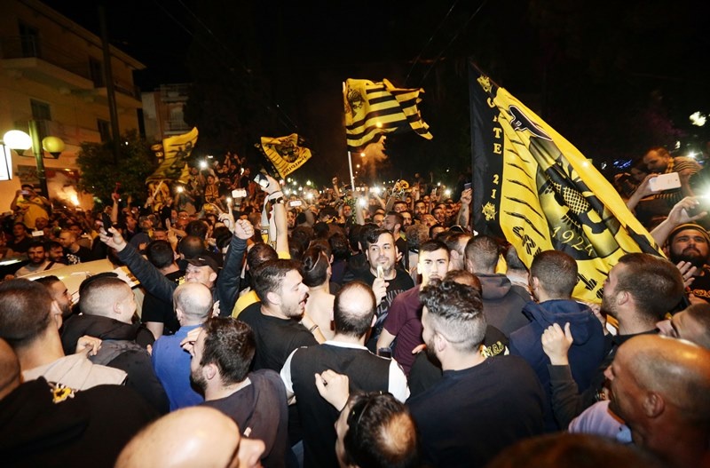 ΑΕΚ: «Κάηκε» η Νέα Φιλαδέλφεια! (photos)