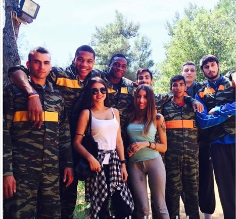 Πήγαν για… paintball οι Αντετοκούνμπο! (photo)