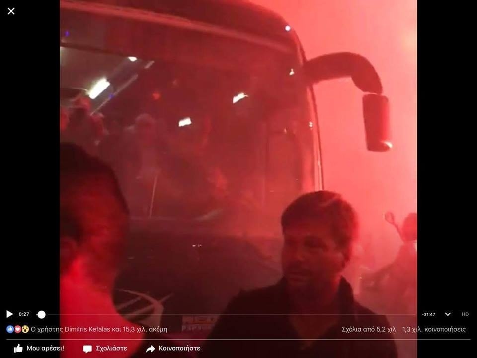 Σάλος στην Παναχαϊκή: Άγριο κράξιμο στον Τσιριμπή που πανηγύριζε στο ΣΕΦ με τον Ολυμπιακό!