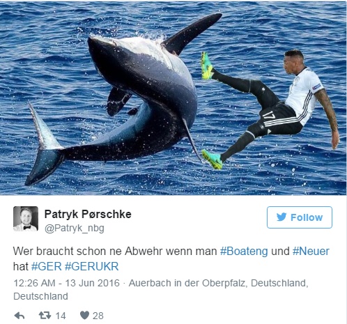 Euro 2016: Η απόκρουση του Μπόατενγκ έγινε… viral! (photos)