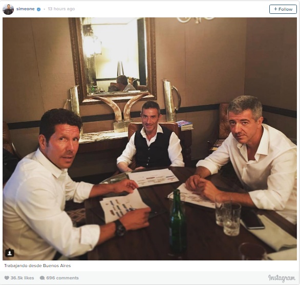 Σιμεόνε: Ανακοίνωσε παραμονή μέσω… Instagram! (photo)