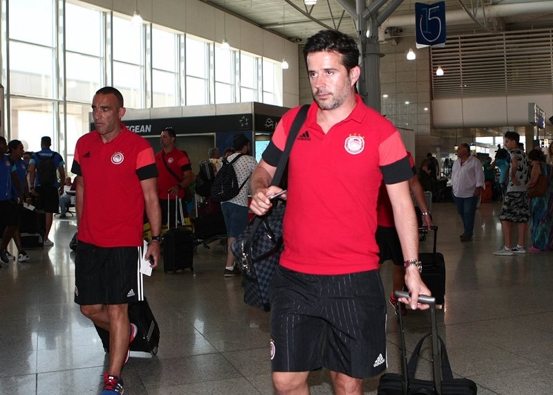 Ολυμπιακός: Έφυγε για Αυστρία (photos)