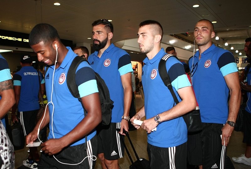 Ολυμπιακός: Έφυγε για Αυστρία (photos)