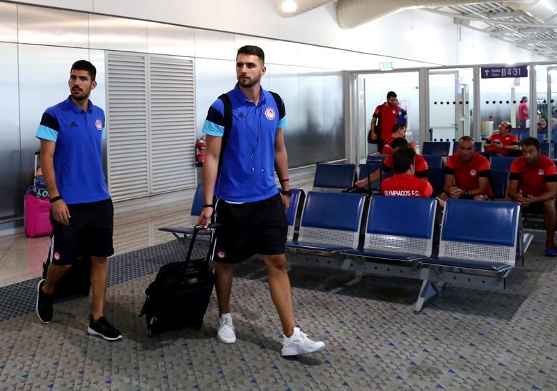 Ολυμπιακός: Έφυγε για Αυστρία (photos)
