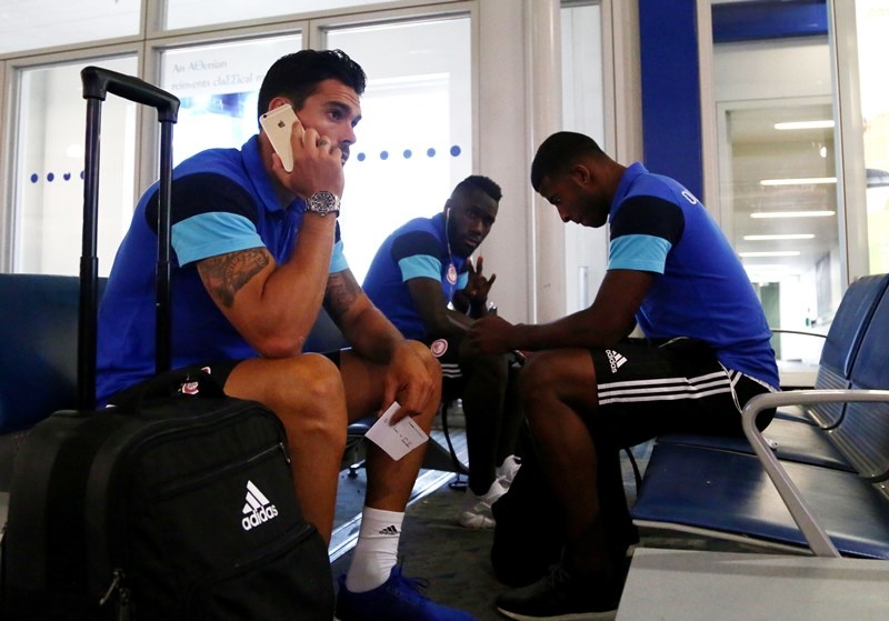 Ολυμπιακός: Έφυγε για Αυστρία (photos)