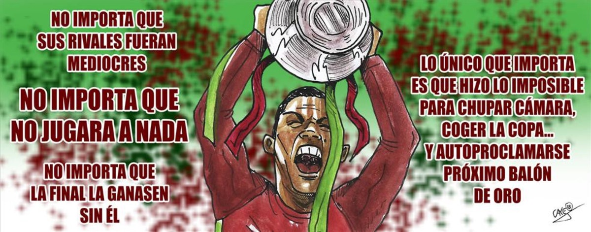 Euro 2016: Ειρωνική η καταλανική «Sport» απέναντι στον Κριστιάνο! (photo)