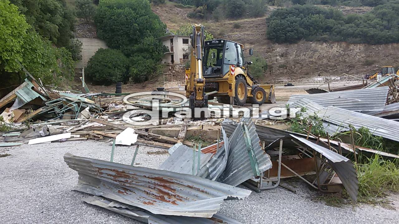 Κατεδάφισαν το προπονητήριο της Κορακάκη! (photos)